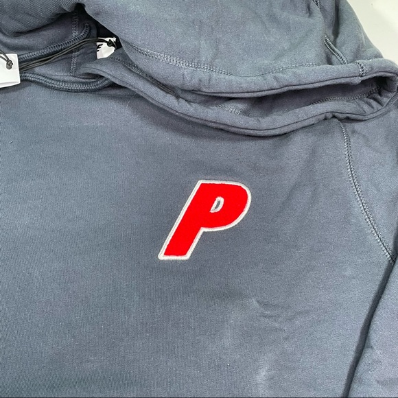 Palace Skateboards Men Medium Size Chenille TriFerg Navy Color Hoodie Sweatshirt - Picture 2 of 8